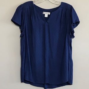 Christopher & Banks NAVY BLUE TUNIC STYLE TOP